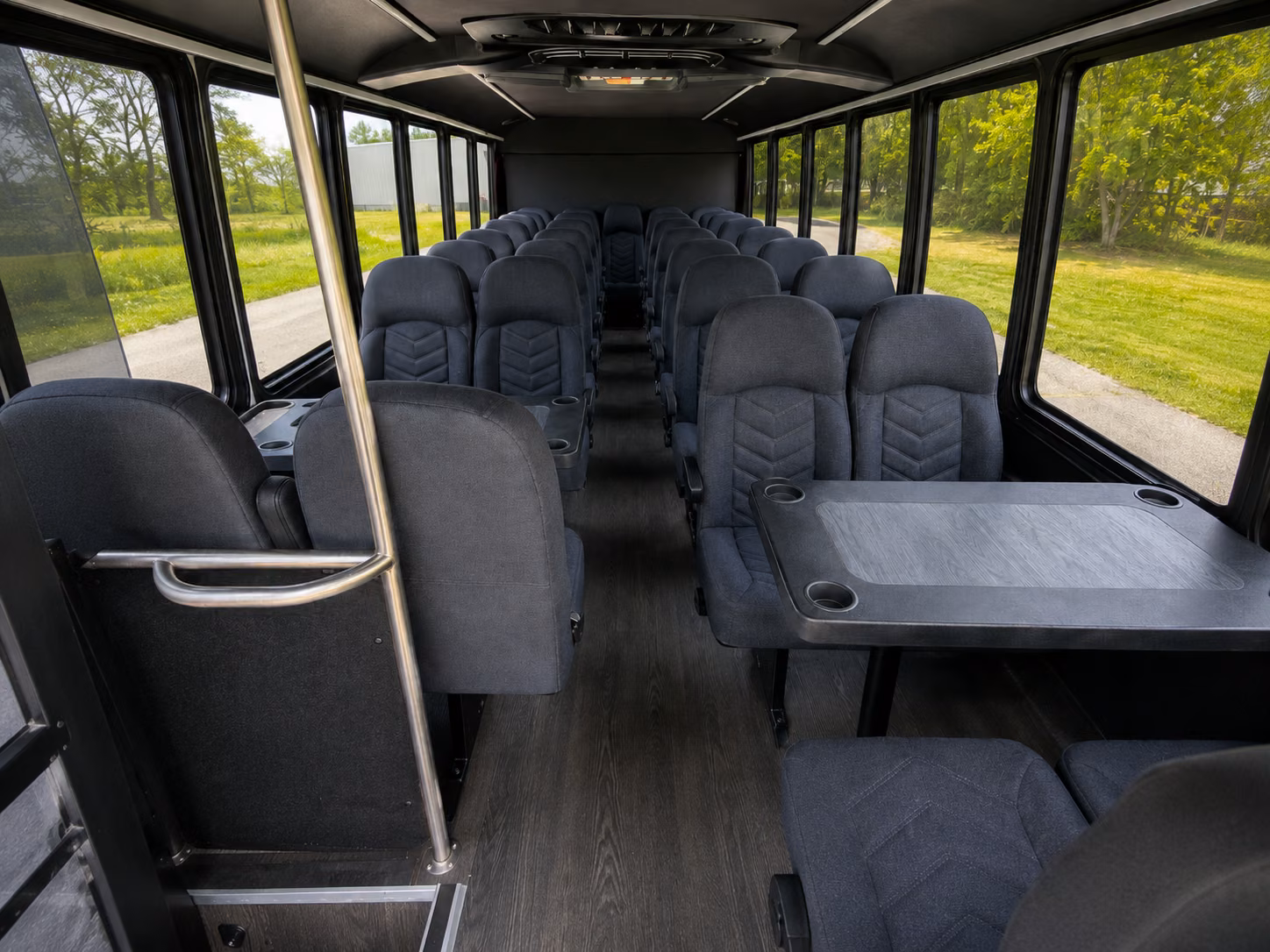 bridal party bus rentals for wedding day transportation in queen creek