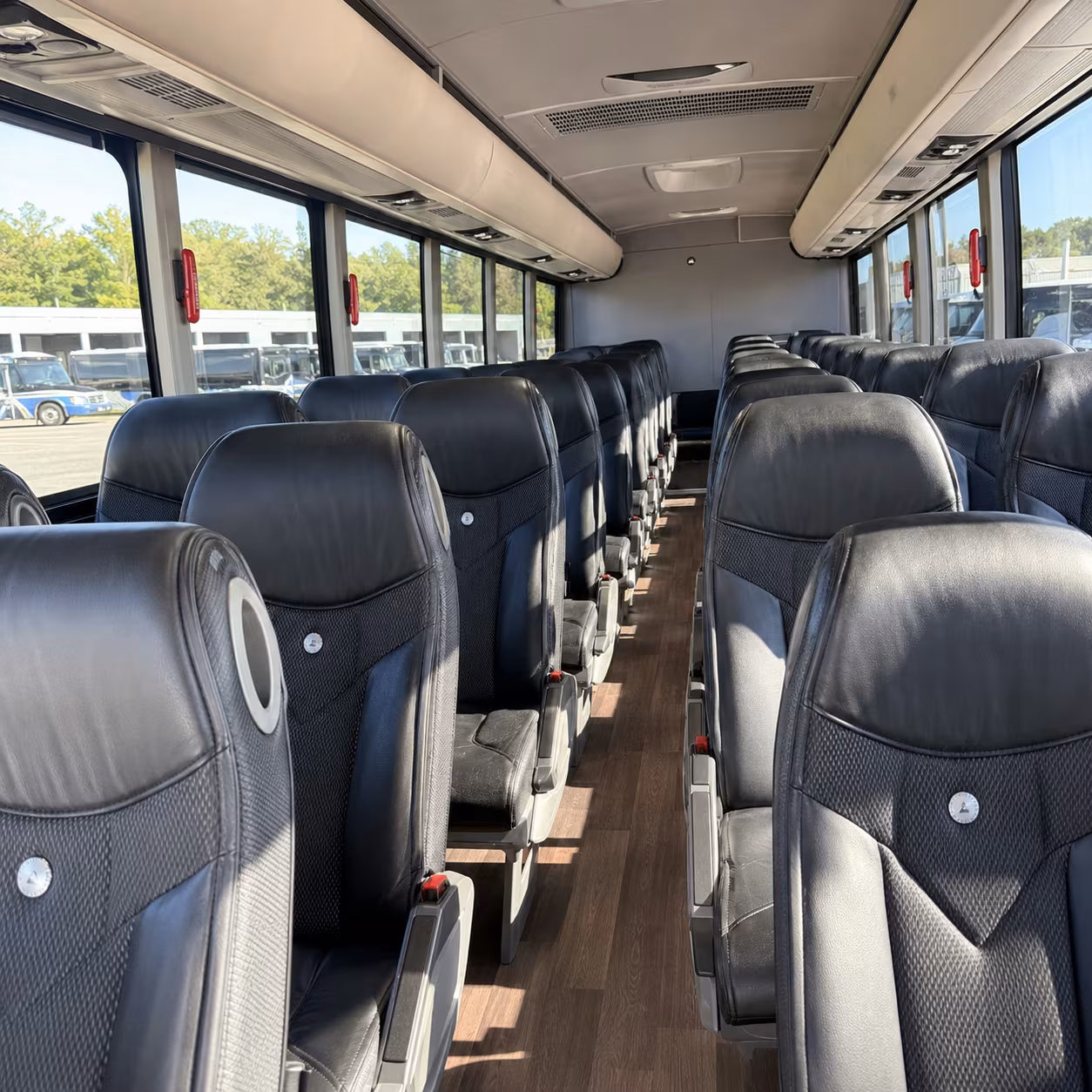 corporate and group event long distance bus service from the east valley
