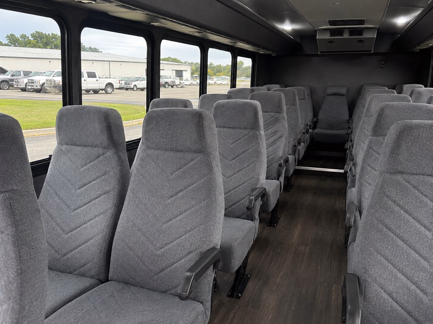minibuses for corporate training recruiting and campus visits